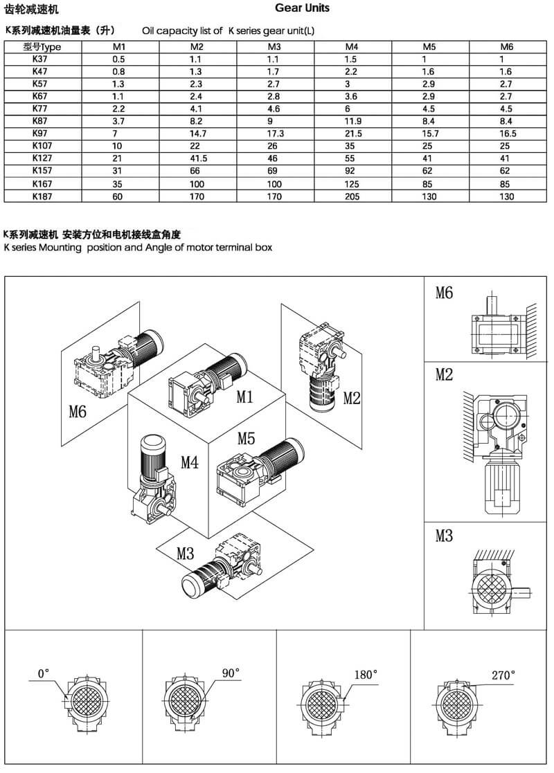 K37减速机|K系列螺旋锥齿轮减速机硬齿面减速机图纸